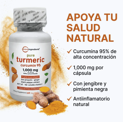 Pure Turmeric Curcumin : Máxima Absorción y Bienestar