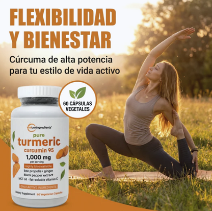 Pure Turmeric Curcumin : Máxima Absorción y Bienestar